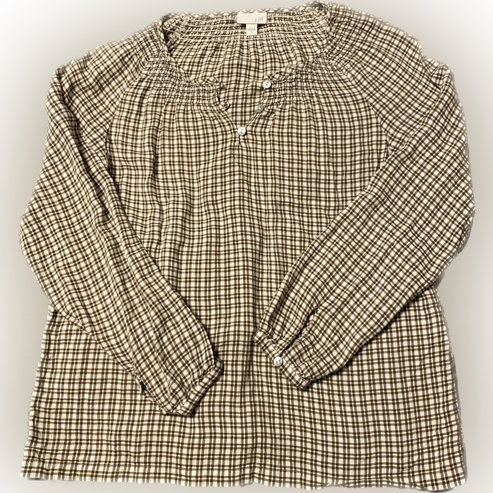 J. Jill Cottage Core Style Blouse Small